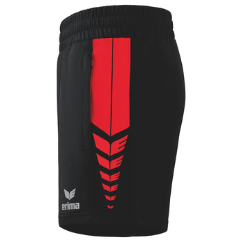 ERIMA Six Wings Worker Shorts Damen (schwarz/rot)