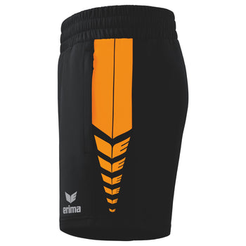 ERIMA Six Wings Worker Shorts Damen (schwarz/new orange)
