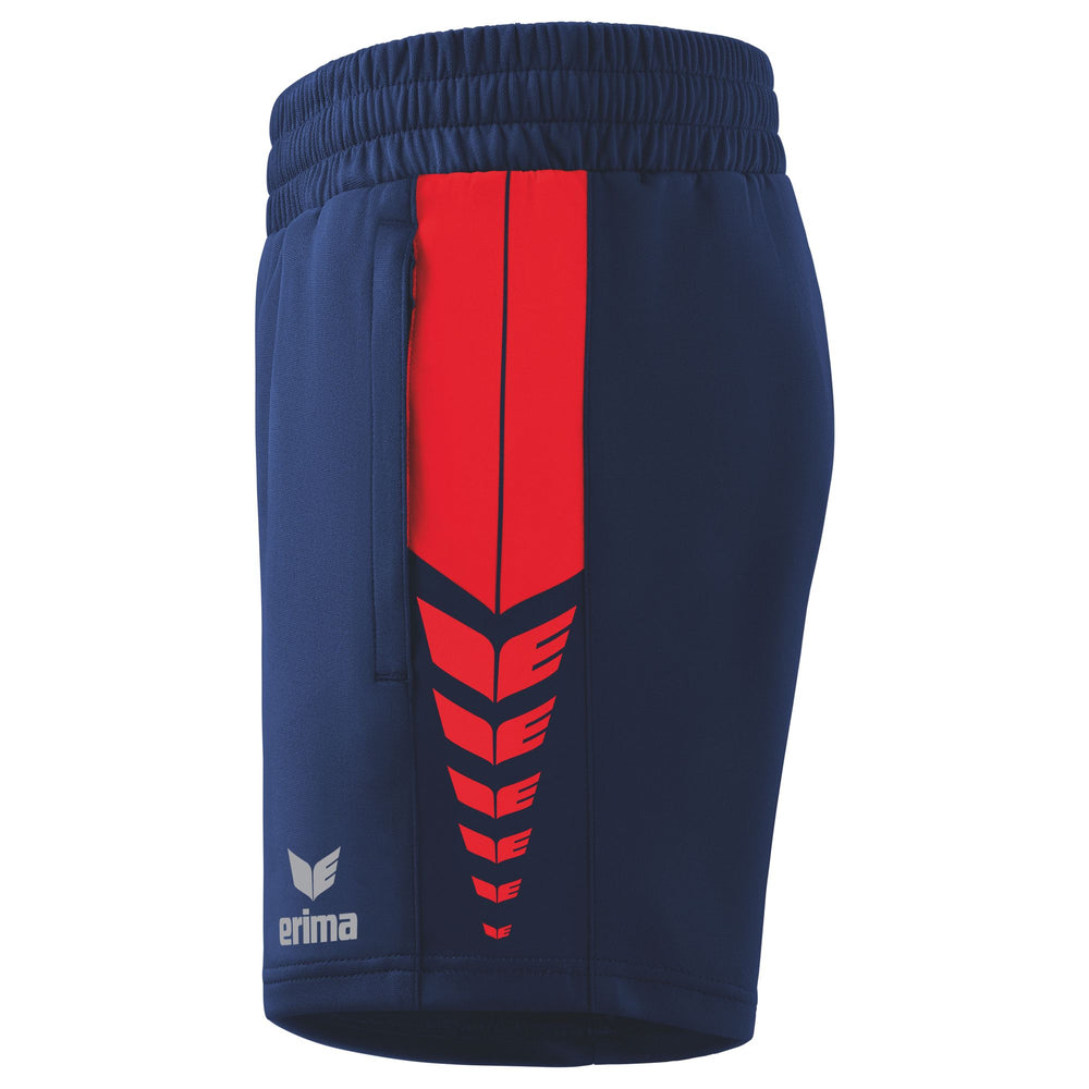 ERIMA Six Wings Worker Shorts Damen (new navy/rot)