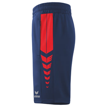 ERIMA Six Wings Worker Shorts Kind (new navy/rot)