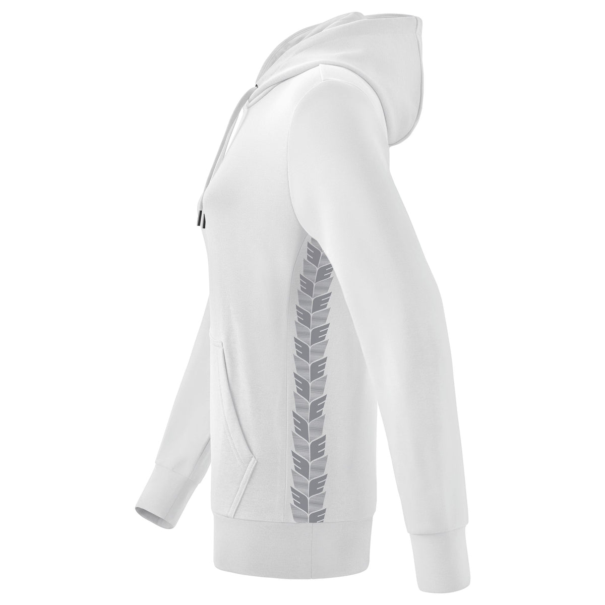 ERIMA Essential Team Kapuzensweat Damen (weiß/monument grey)
