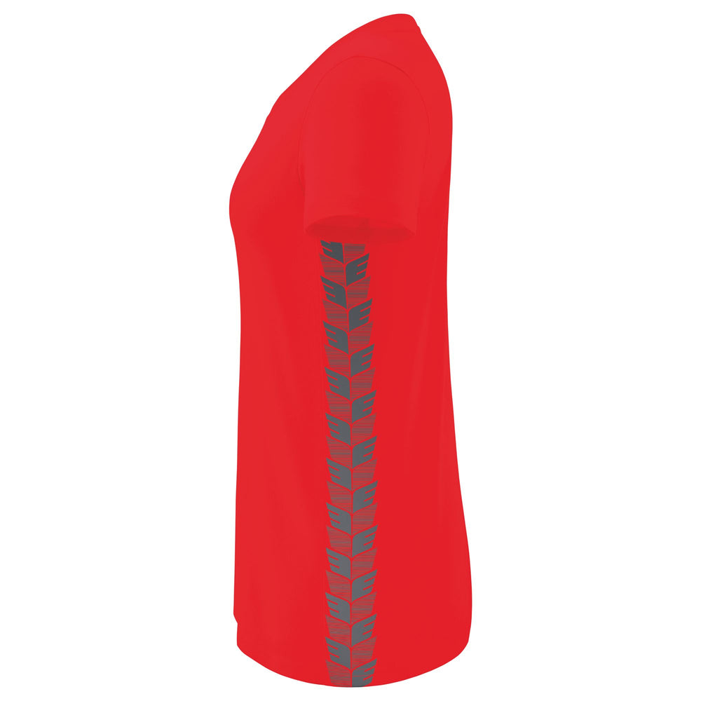ERIMA Essential Team T-Shirt Damen (rot/slate grey)
