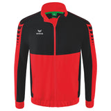 ERIMA Six Wings Präsentationsjacke (rot/schwarz)