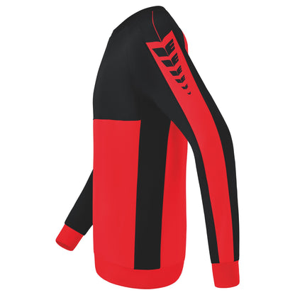 ERIMA Six Wings Sweatshirt (rot/schwarz)