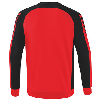 ERIMA Six Wings Sweatshirt (rot/schwarz)