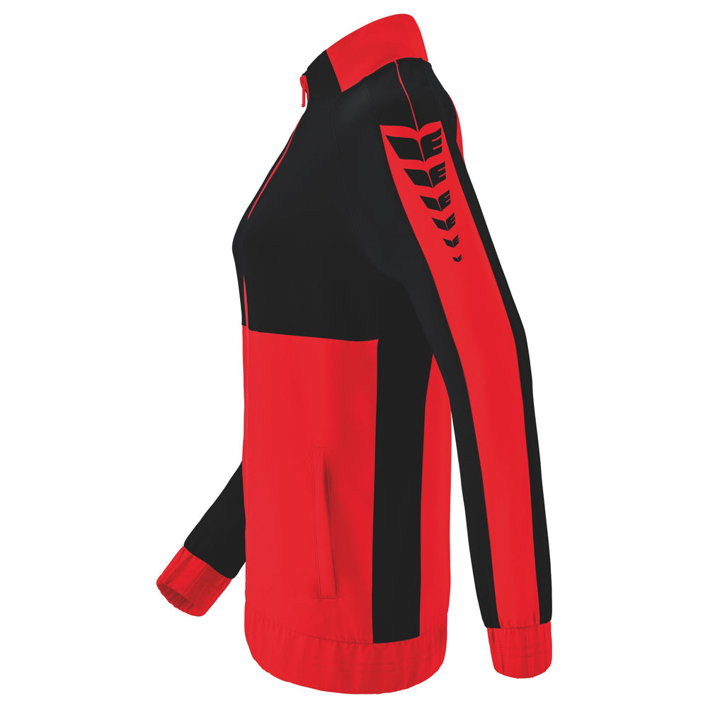 ERIMA Six Wings Präsentationsjacke Damen (rot/schwarz)