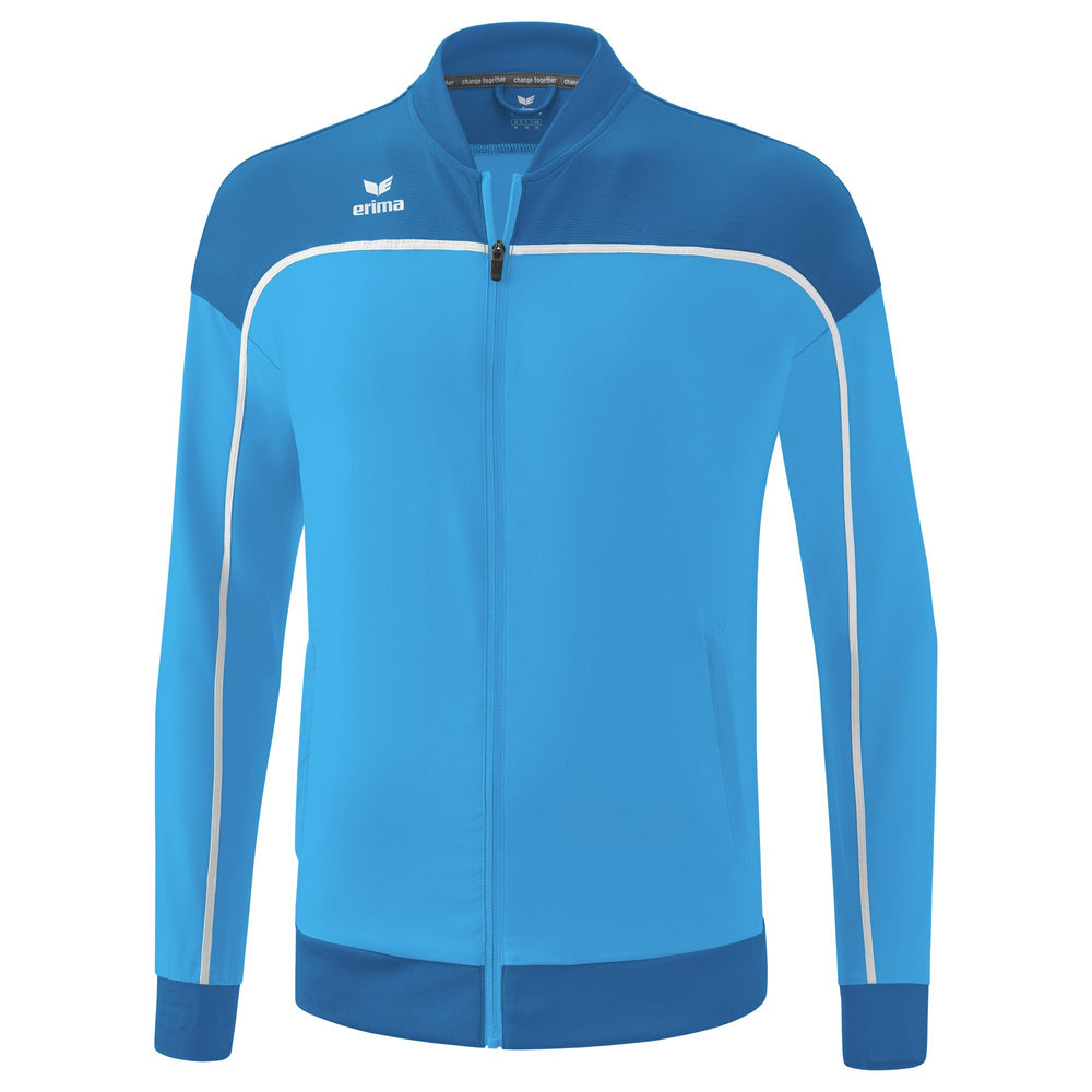 ERIMA CHANGE by erima Präsentationsjacke (curacao/mykonos/weiß)