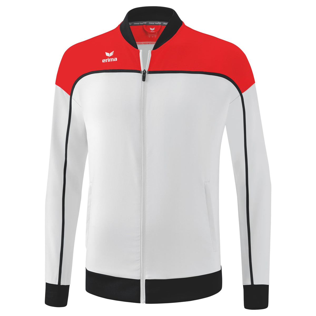 ERIMA CHANGE by erima Präsentationsjacke (weiß/rot/schwarz)