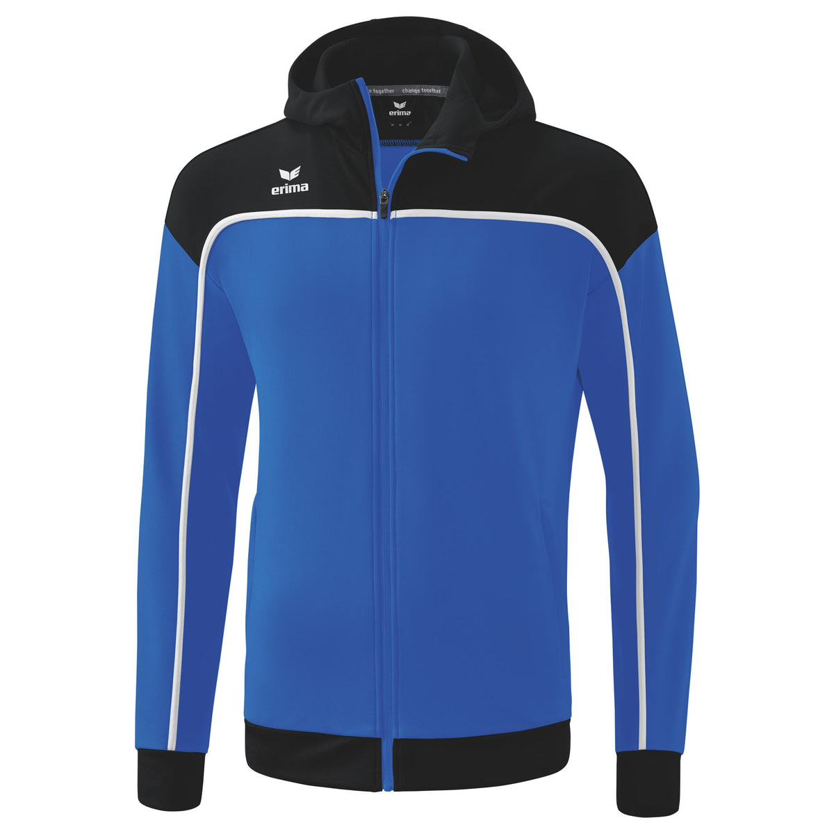 ERIMA CHANGE by erima Trainingsjacke mit Kapuze (new royal/schwarz/weiß)