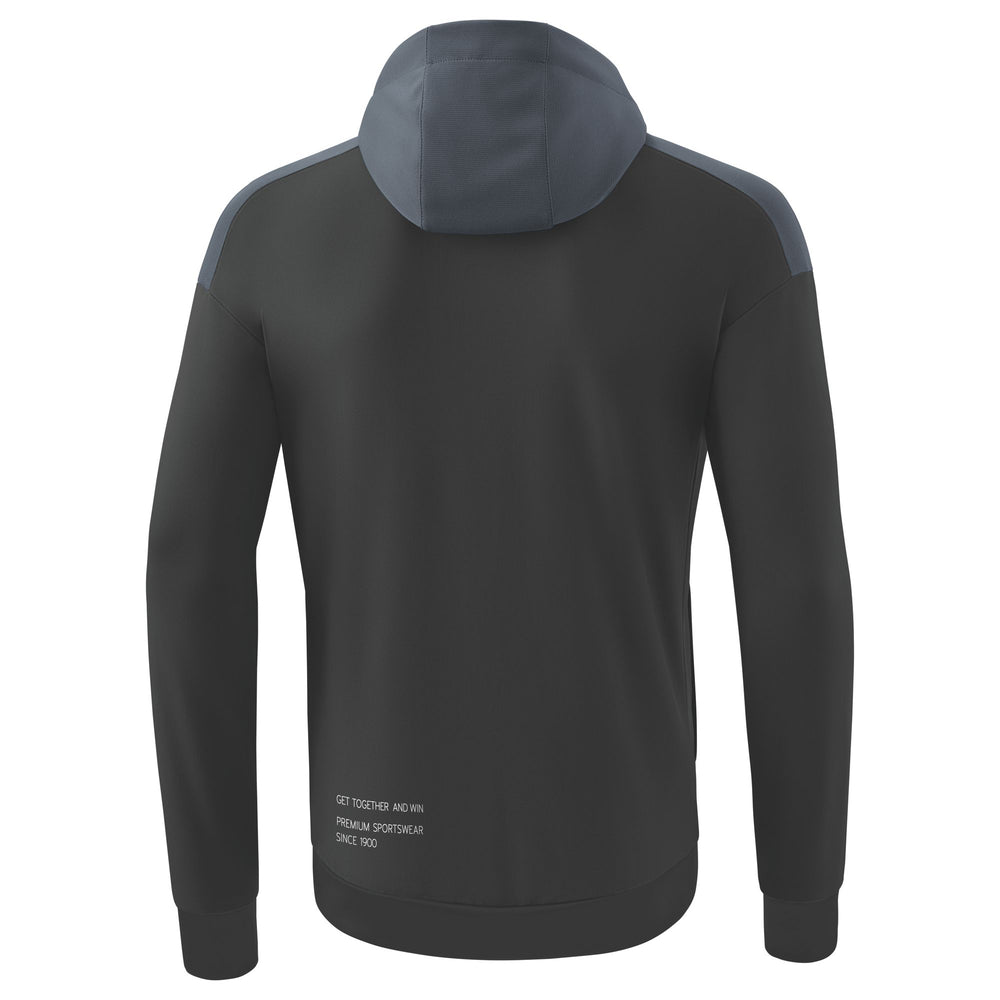 ERIMA CHANGE by erima Trainingsjacke mit Kapuze (black grey/slate grey/weiß)