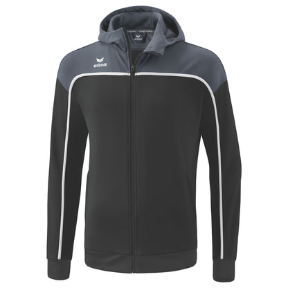 ERIMA CHANGE by erima Trainingsjacke mit Kapuze (black grey/slate grey/weiß)