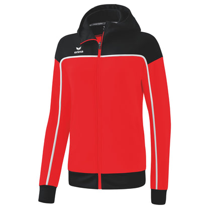 ERIMA CHANGE by erima Trainingsjacke mit Kapuze Damen (rot/schwarz/weiß)