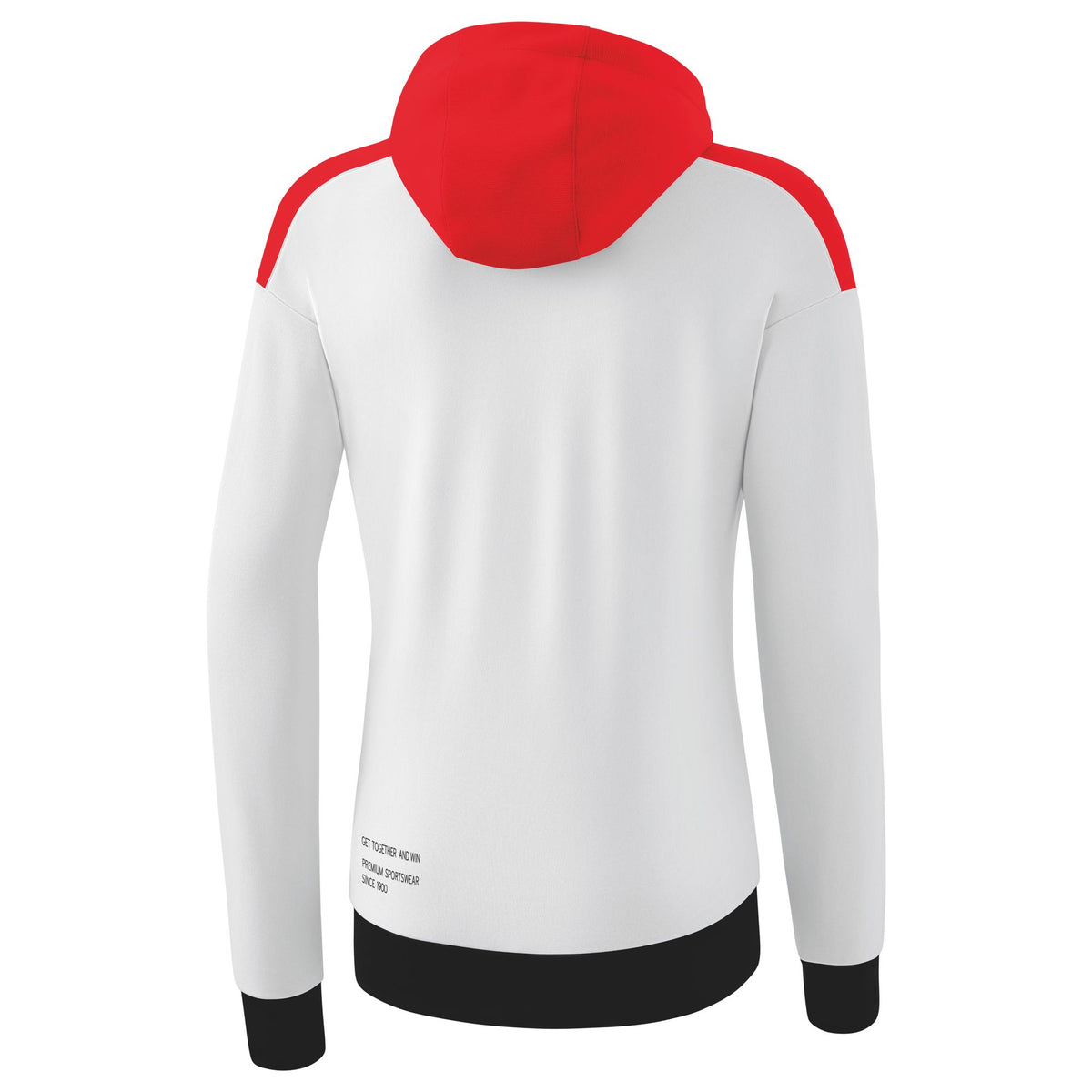 ERIMA CHANGE by erima Trainingsjacke mit Kapuze Damen (weiß/rot/schwarz)