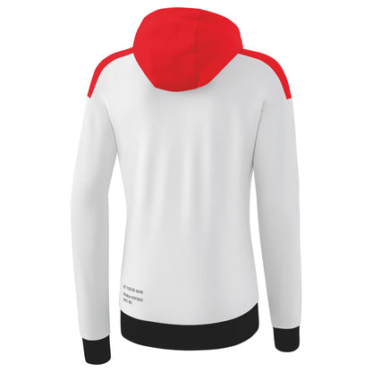 ERIMA CHANGE by erima Trainingsjacke mit Kapuze Damen (weiß/rot/schwarz)