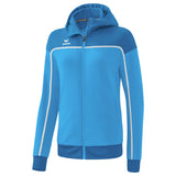 ERIMA CHANGE by erima Trainingsjacke mit Kapuze Damen (curacao/mykonos/weiß)