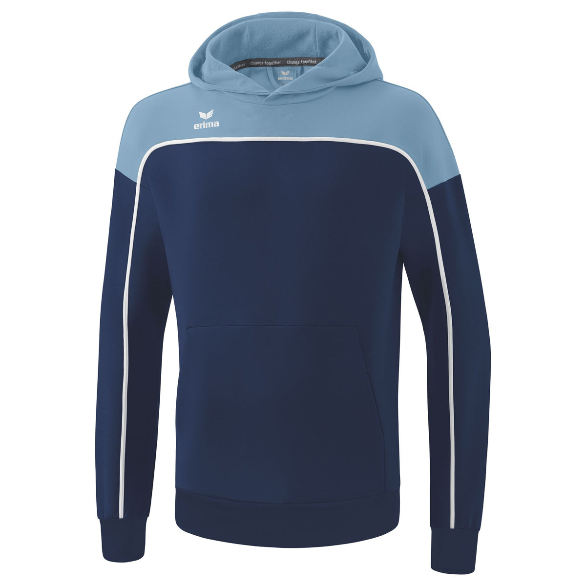 ERIMA CHANGE by erima Kapuzensweat (new navy/faded denim/weiß)