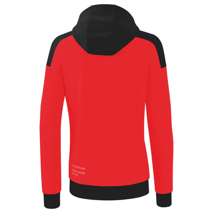 ERIMA CHANGE by erima Kapuzensweat Damen (rot/schwarz/weiß)