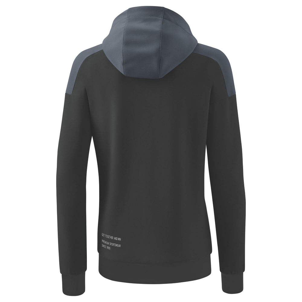 ERIMA CHANGE by erima Kapuzensweat Damen (black grey/slate grey/weiß)