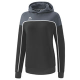 ERIMA CHANGE by erima Kapuzensweat Damen (black grey/slate grey/weiß)