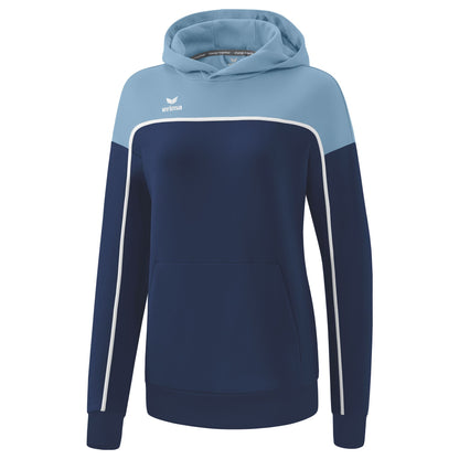 ERIMA CHANGE by erima Kapuzensweat Damen (new navy/faded denim/weiß)
