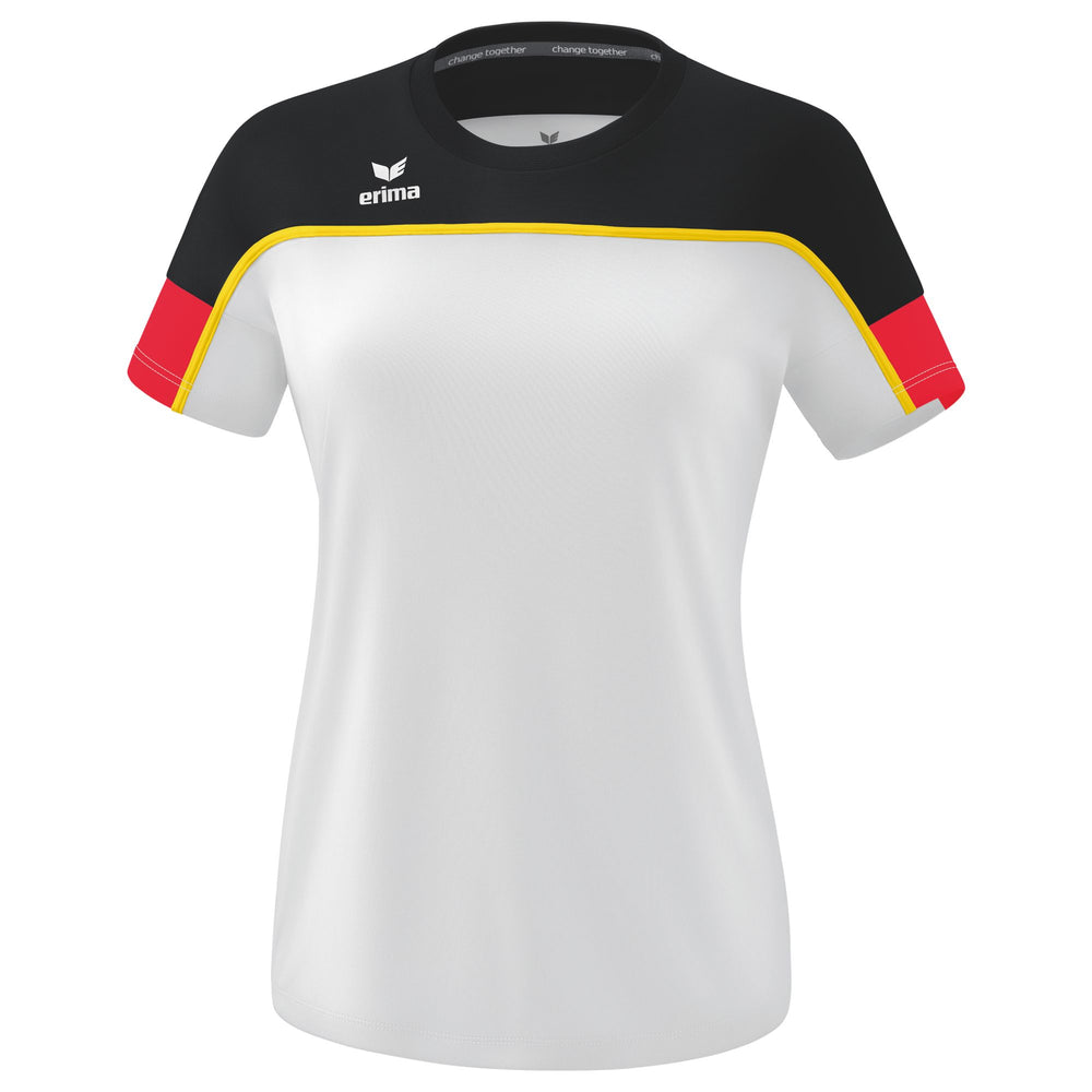 ERIMA CHANGE by erima T-Shirt Damen (weiß/schwarz/rot)