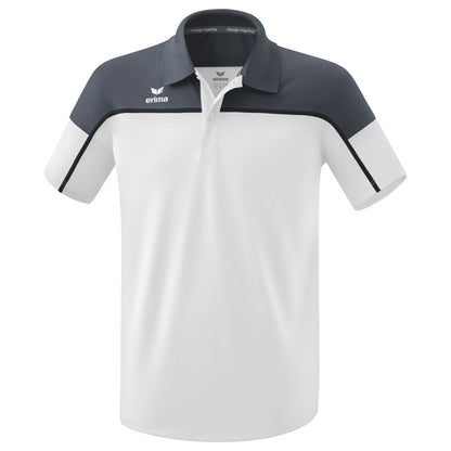 ERIMA CHANGE by erima Poloshirt (weiß/slate grey/schwarz)