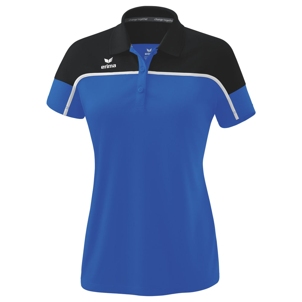 ERIMA CHANGE by erima Poloshirt Damen (new royal/schwarz/weiß)