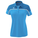 ERIMA CHANGE by erima Poloshirt Damen (curacao/mykonos/weiß)