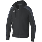ERIMA EVO STAR Trainingsjacke mit Kapuze (schwarz/slate grey)