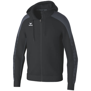 ERIMA EVO STAR Trainingsjacke mit Kapuze (schwarz/slate grey)