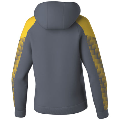 ERIMA EVO STAR Kapuzensweat Damen (slate grey/gelb)
