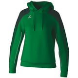 ERIMA EVO STAR Kapuzensweat Damen (smaragd/pine grove)