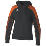 ERIMA EVO STAR Kapuzensweat Damen (schwarz/orange)