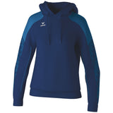 ERIMA EVO STAR Kapuzensweat Damen (new navy/mykonos blue)
