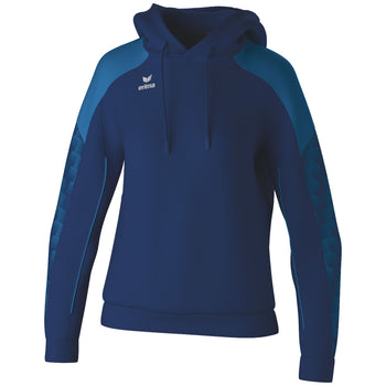 ERIMA EVO STAR Kapuzensweat Damen (new navy/mykonos blue)