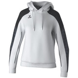ERIMA EVO STAR Kapuzensweat Damen (weiß/schwarz)