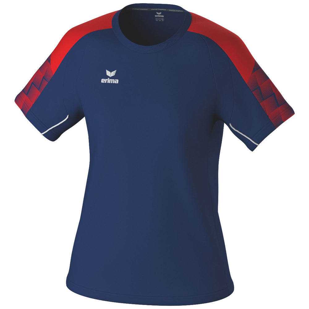 ERIMA EVO STAR T-Shirt Damen (new navy/rot)