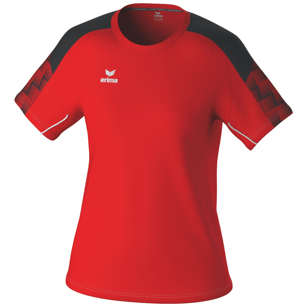 ERIMA EVO STAR T-Shirt Damen (rot/schwarz)