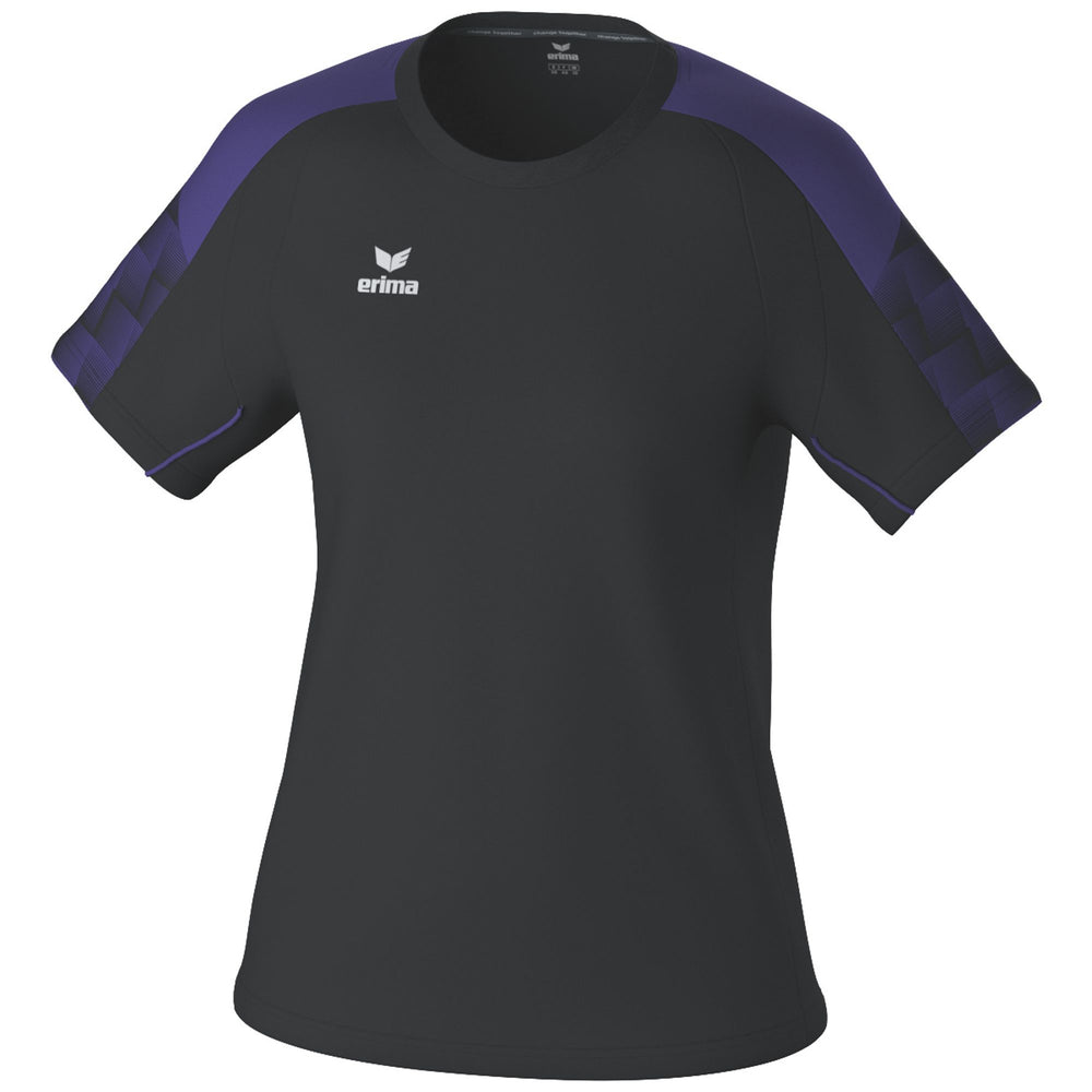 ERIMA EVO STAR T-Shirt Damen (schwarz/ultra violet)