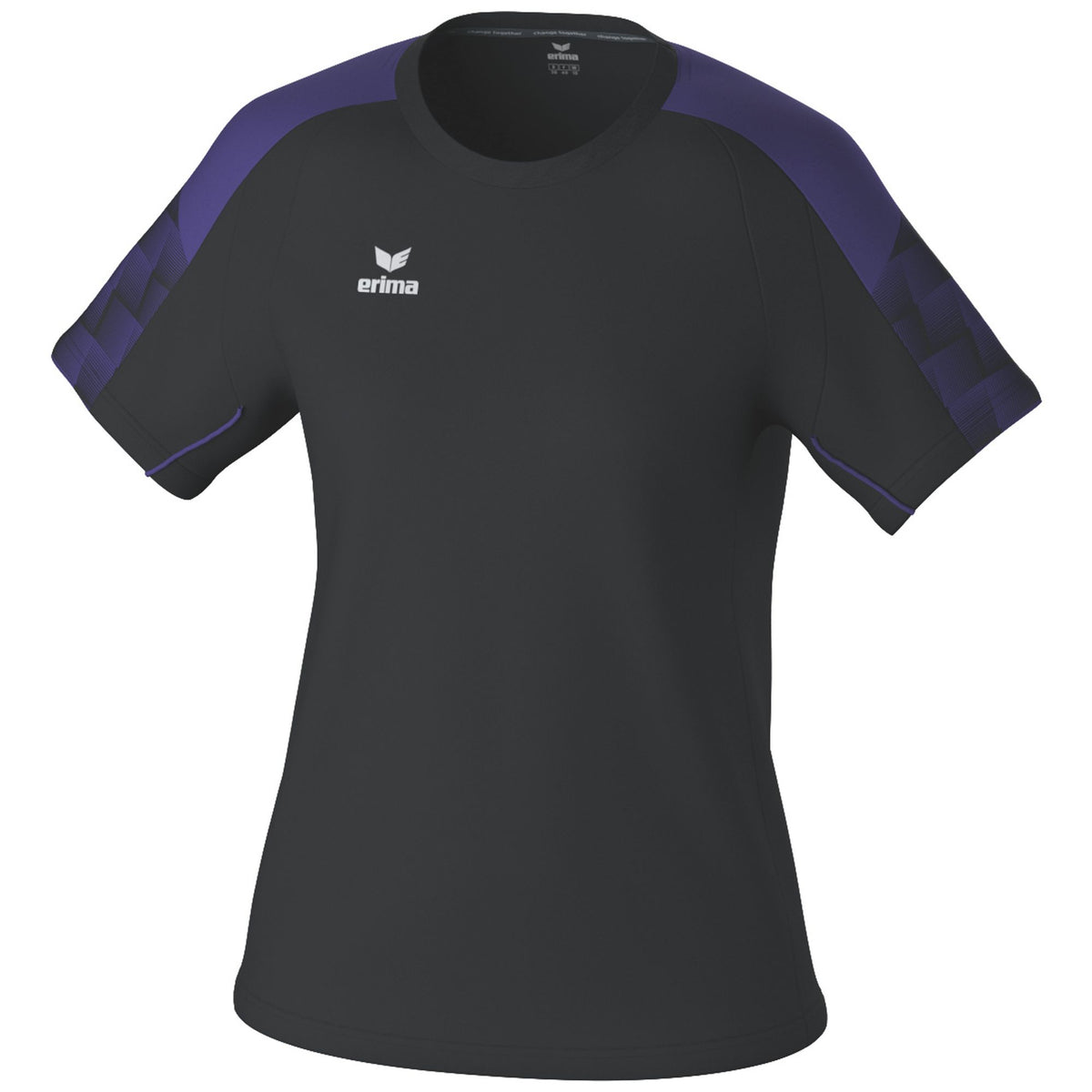 ERIMA EVO STAR T-Shirt Damen (schwarz/ultra violet)