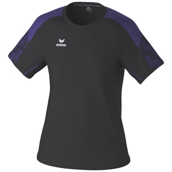 ERIMA EVO STAR T-Shirt Damen (schwarz/ultra violet)