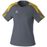 ERIMA EVO STAR T-Shirt Damen (slate grey/gelb)
