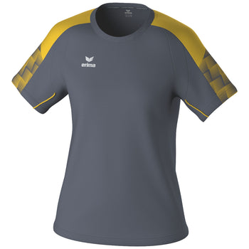 ERIMA EVO STAR T-Shirt Damen (slate grey/gelb)
