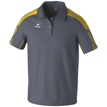 ERIMA EVO STAR Poloshirt (slate grey/gelb)