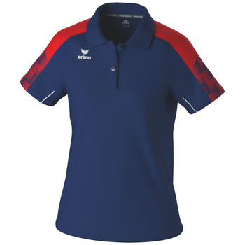 ERIMA EVO STAR Poloshirt Damen (new navy/rot)