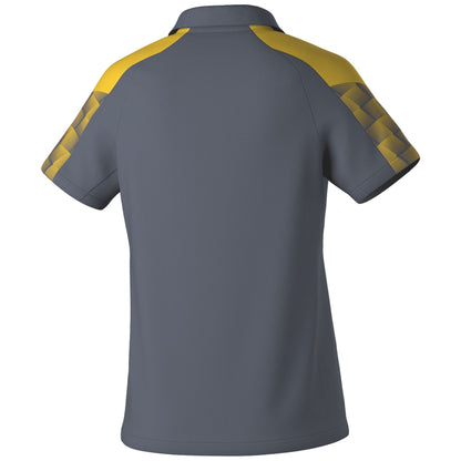 ERIMA EVO STAR Poloshirt Damen (slate grey/gelb)
