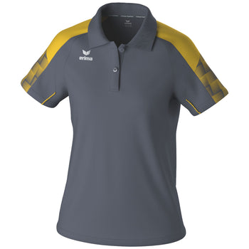 ERIMA EVO STAR Poloshirt Damen (slate grey/gelb)