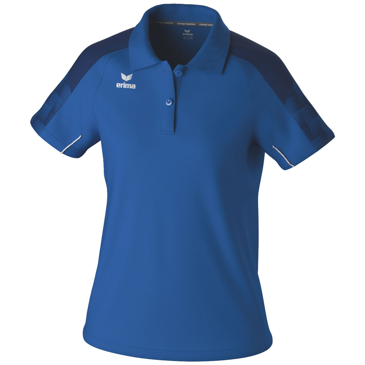 ERIMA EVO STAR Poloshirt Damen (new royal/new navy)