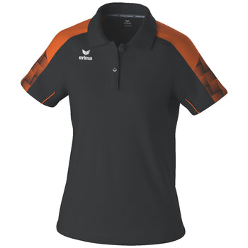 ERIMA EVO STAR Poloshirt Damen (schwarz/orange)