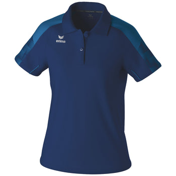 ERIMA EVO STAR Poloshirt Damen (new navy/mykonos blue)